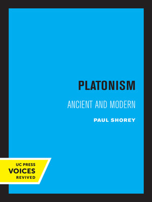 cover image of Platonism